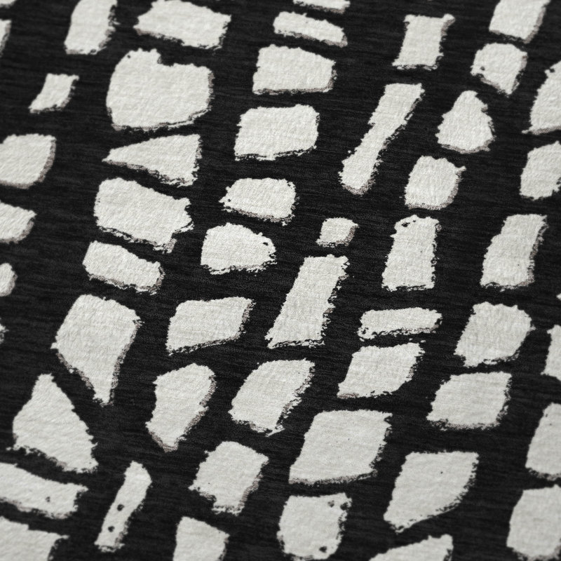 Jeté carré Addison Sherpa ASB754, Noir