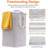 Laundry Hamper with Handles-1028052406