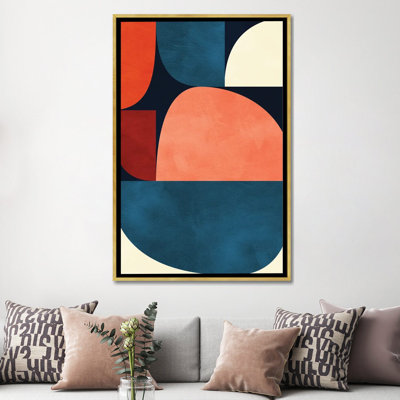 «Mid Century Modern X» par Ana Rut Bré - impression d'art graphique