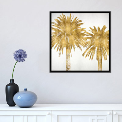 «Palms in Gold IV», impression sur toile