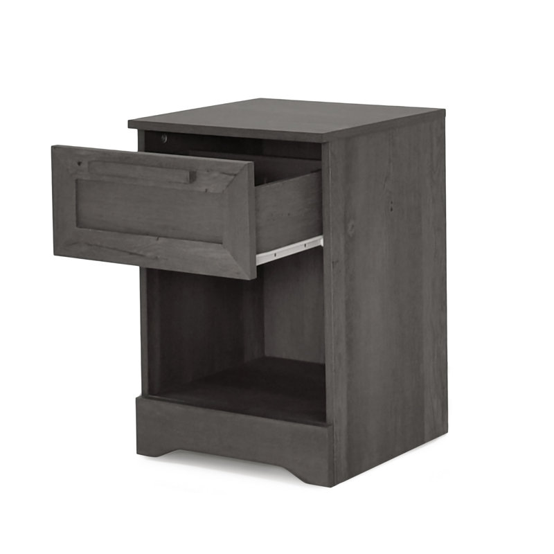 Table de chevet Delaney, Gris