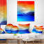  Coussin lombaire abstrait 3D