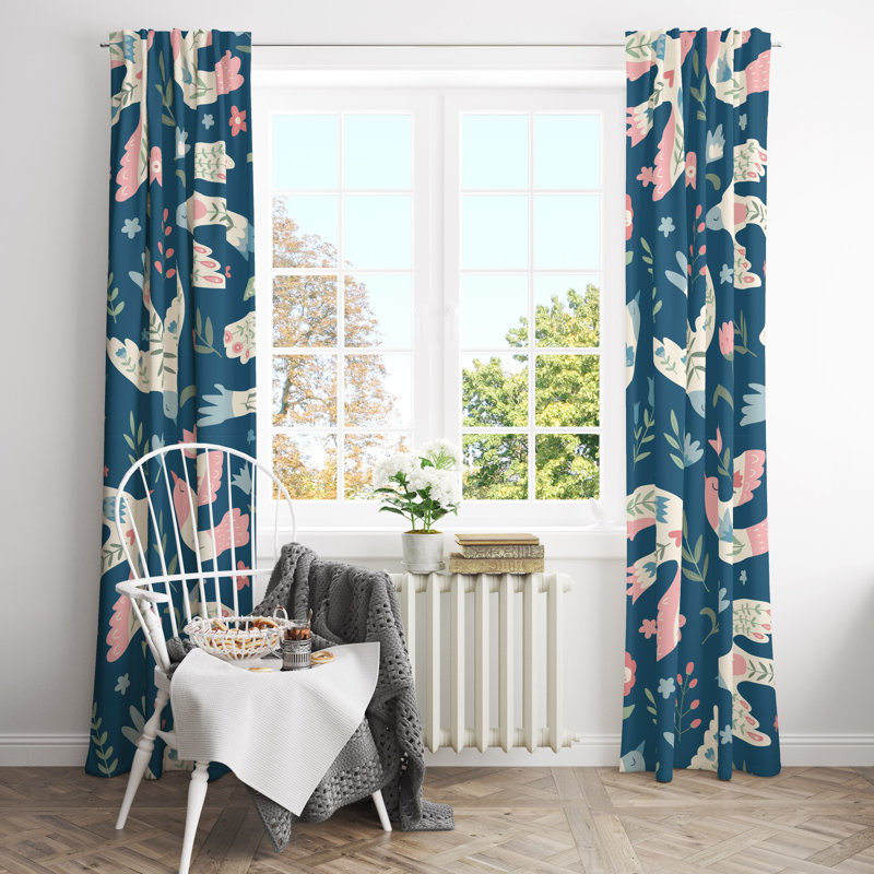 Avni Room Darkening Curtain Pair