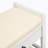 Shoe Rack With Cushioned Seat And Drawers, Multipurpose Entryway Storage Bench (White)-1654715733