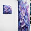 Lavande Harpswell Mystery Blooms I - Rideau Violets - Velours obscurcissant - 1 panneau-1171004501
