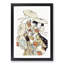 Dancer by Katsukawa Shunsho - Picture Frame Painting Print-55491274-55491273