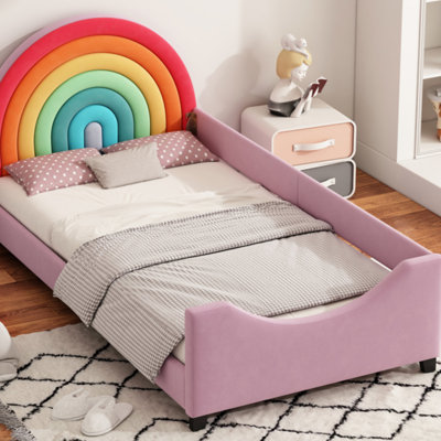 Lit de jour simple tapissier Rainbow