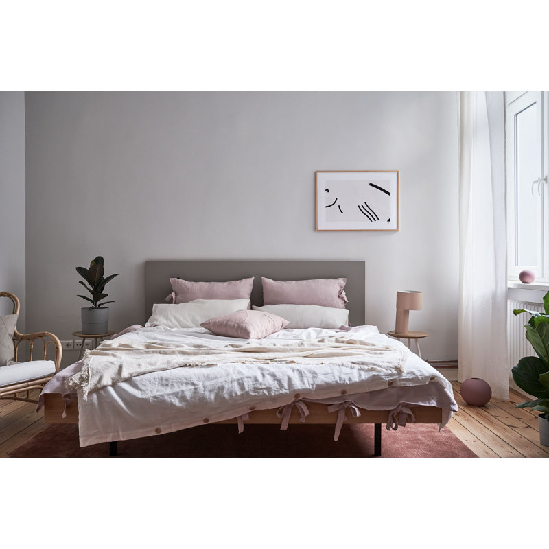 Ilkest Solid Colour Duvet Cover Set with Pillowcases, Single Duvet Cover