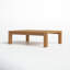 Cambridge Distressed Square Teak Coffee Table by Havenside Home