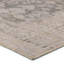 Tapis oriental gris en polyester tissé à la machine lavable à la machine-1244603486