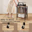 Breilyn 75 cm H Media Shelves