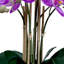 Orchidée artificielle 27,5 "dans un vase par Fiori Semper | Mauve