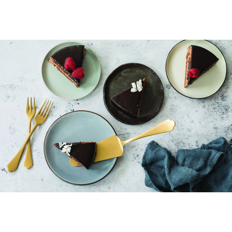 Ensemble de service (fourchette et cuillère) MEPRA Dolce Vita, Étain or