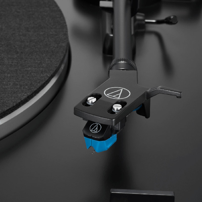 Black Aluminum Belt Drive Fully Automatic Turntable