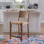 Tabouret de bar en bois massif Corrine-1139794507-1170113232