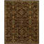 Wool Oriental Area Rug in Brown-2144550753