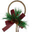 Jingle Bells With Plaid Bow Christmas Decoration - 20"-846974264