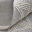 Corwin Hand Knotted Wool Geometric Area Rug in Gray-1023329976