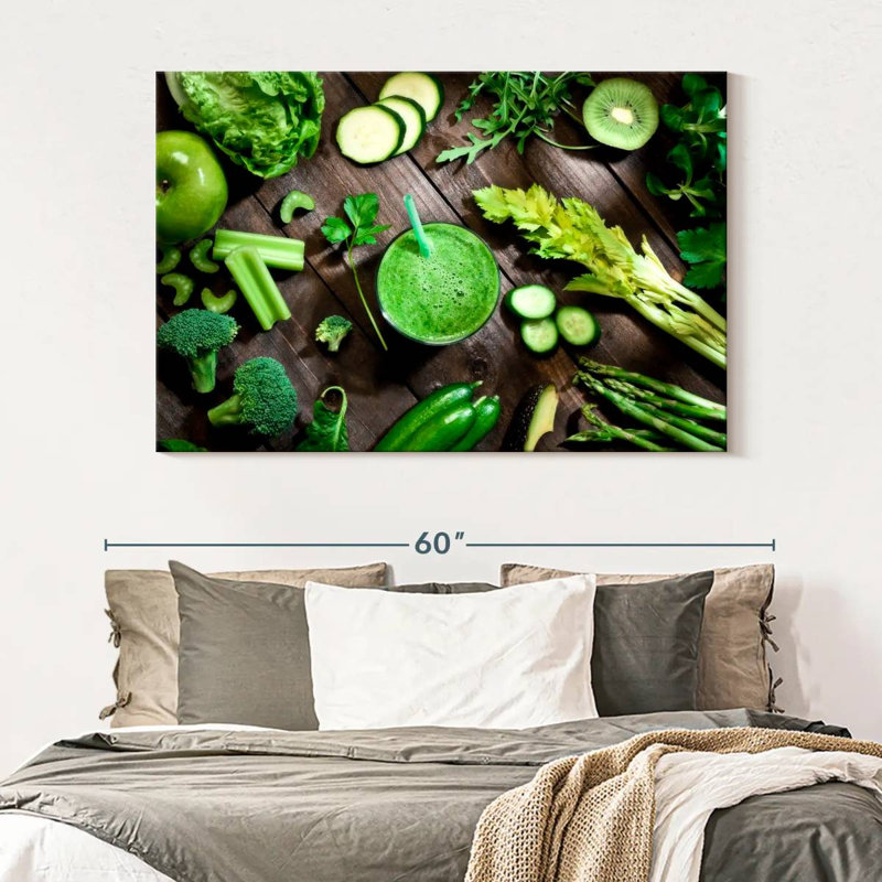 Vegetable Smoothie, 34" H x 51" W