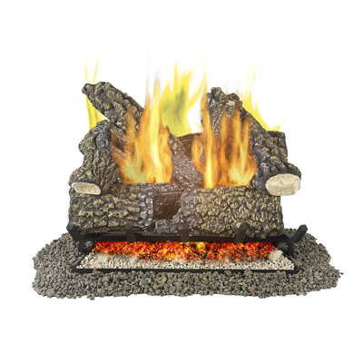 24-In Arlington Ash Vented Gas Log Set 55,000 BTU's