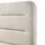 Lit Meni, revêtement blanc scandinave, tête de lit à panneau-115685989