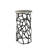 Keatley Aluminum End Table, Deep Gray