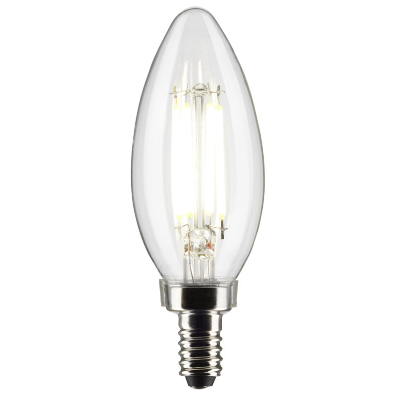 5.5 Watt (60 Watt Equivalent), B11 LED, Dimmable Light Bulb, E12/Candelabra, 3000