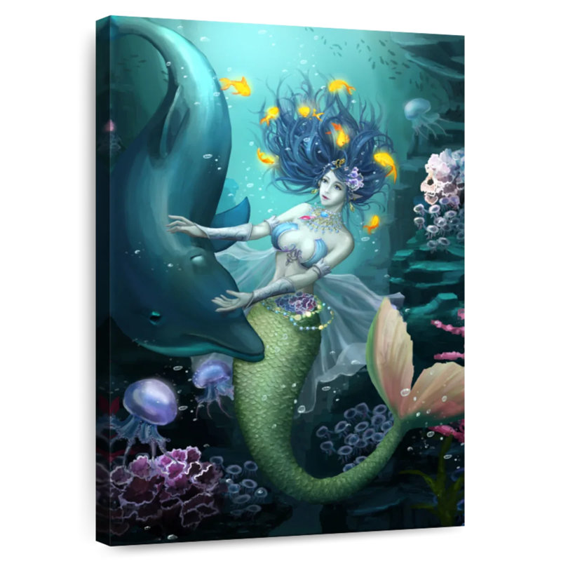 Kelan Mermaid Classic, 48" H x 32" W