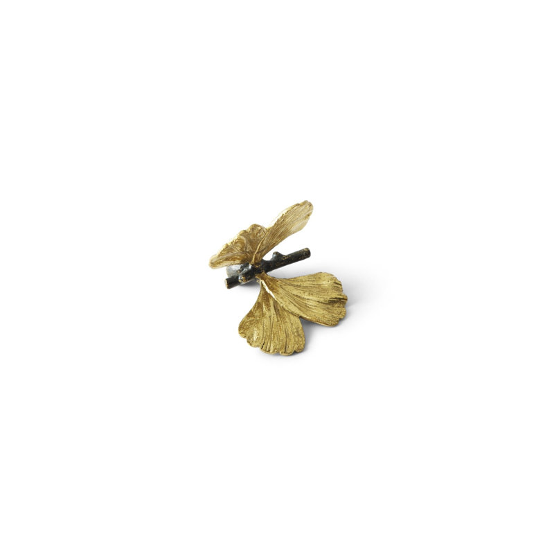 Butterfly Ginkgo 2 1/4" Length Knob