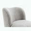 Fauteuil d'appoint Boucle, pieds sphériques et dossier arrondi-658184472-658184470