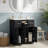 30"Multi-functional Storage Freestanding Bathroom Vanity with Ceramic Sink-826762483-826762492