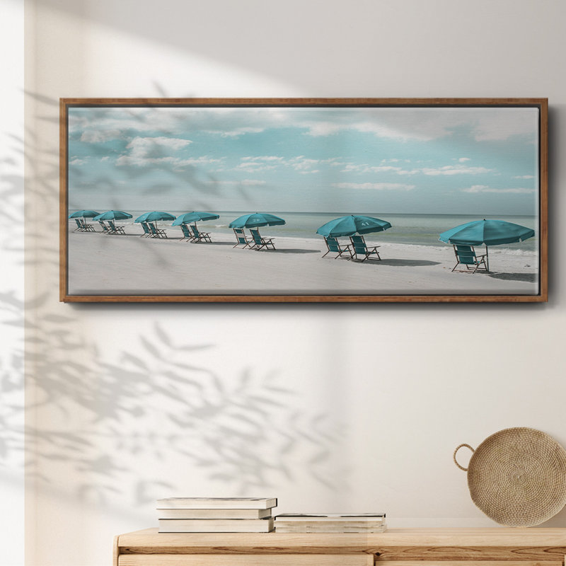 Idle Hours- Framed Canvas, 24" H x 60" W