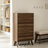 12 Pair Flip Down Shoe Storage Cabinet with Adjustable Shelves