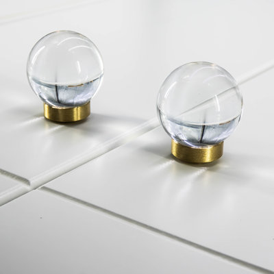 Glass Globe Cabinet and Drawer Knob