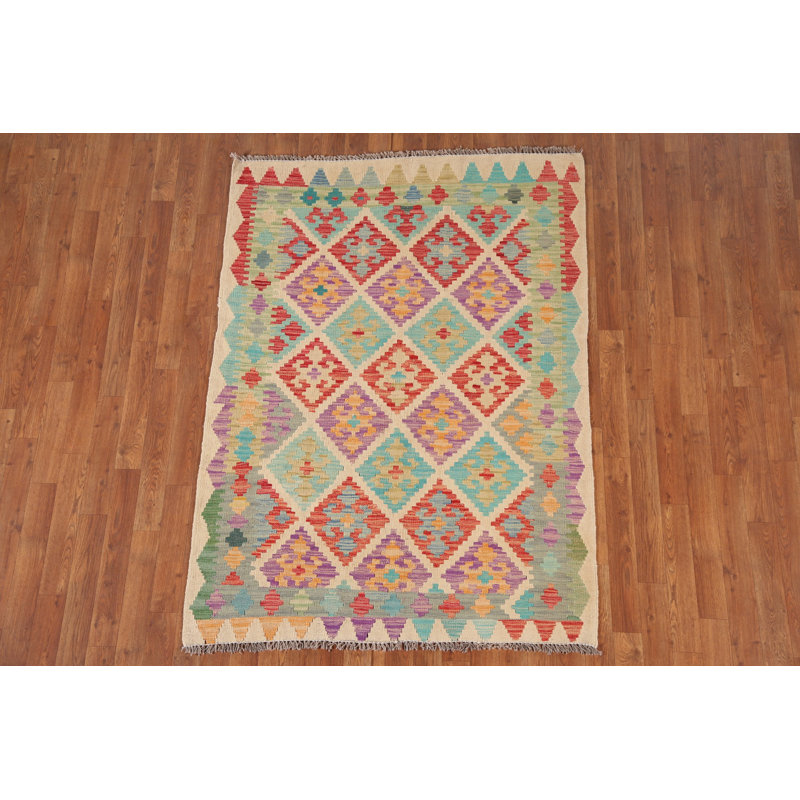 Tapis géométrique Kilim