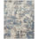 Abstract Area Rug in Blue