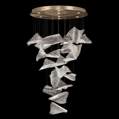 Luminaire suspendu rond 37,5 po Elevate