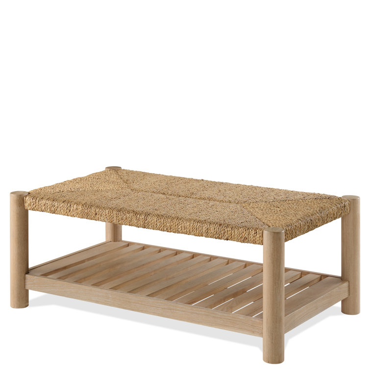 Lana Woven Living Room Tables Set With Round End Table
