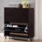 12 Pair Flip Down Shoe Storage
