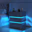 Fully Assembled 3-Drawer Nightstand with Charging Station and Motion Sensor RGB Light, Curved Profil-1146396961-1148960000