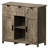 Multifunctional Storage Cabinet With Adjustable Shelves - Gray For Home Decor Modern Accent Drawers And Living Room-1258237410