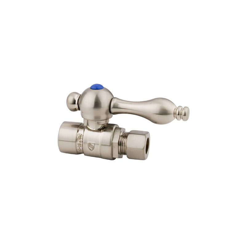 Robinet pour salle de bain à trou unique Made to Match, Nickel brossé