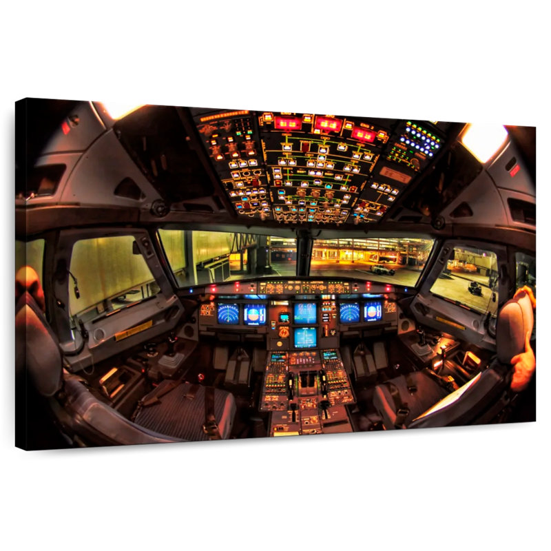 Mehar Avion Cockpit, H 20 po x l 30 po