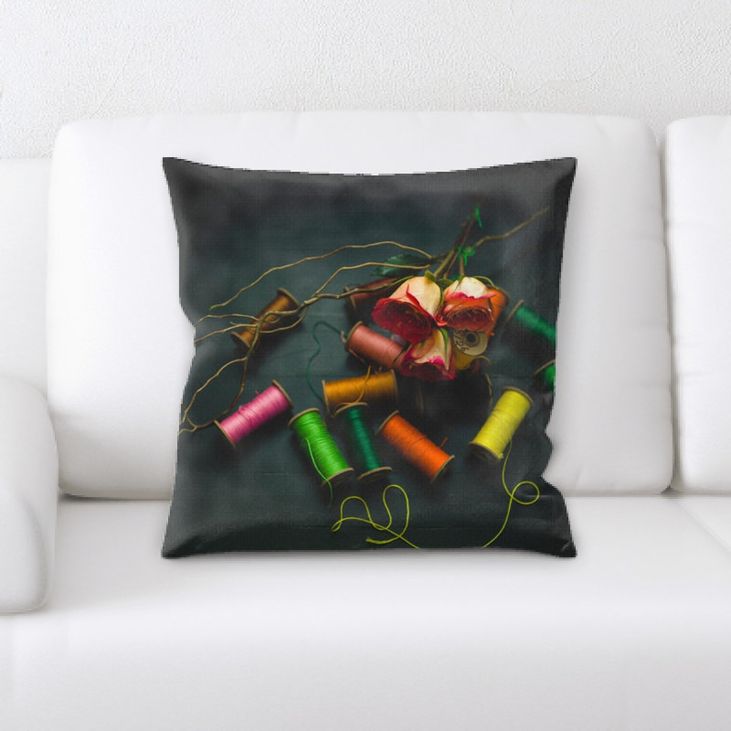 Housse et insert de coussin carré Sharp Colors