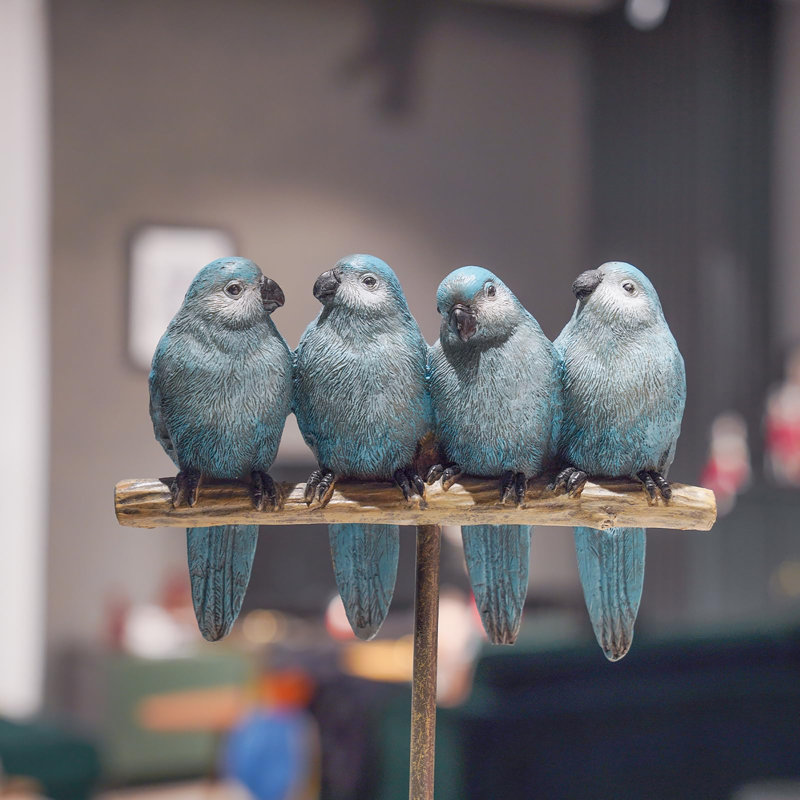 Figurine oiseau, Blue