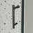 50 - 54" X 71" Pivot Frame Shower Door, Matte Black, 1/4" Tempered Glass, Stainless Steel Handle, Easy Installation, Leakage, Reversible Install, Wall Adjustable, Left & Right 50-54" Swing Install-121166492
