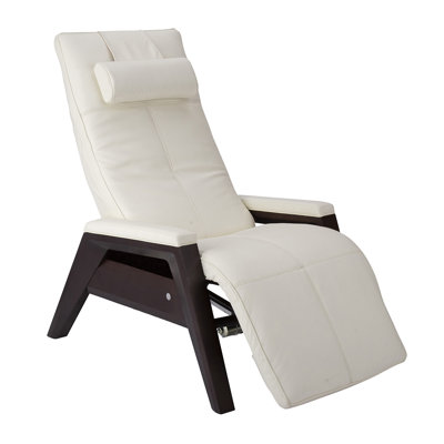 Human Touch Gravis ZG Genuine Leather Zero Gravity Power Recliner with Air Massage, Heat and Power Headrest