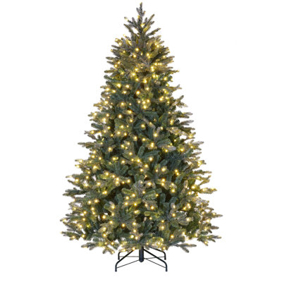 6.5' Lighted Spruce Christmas Tree