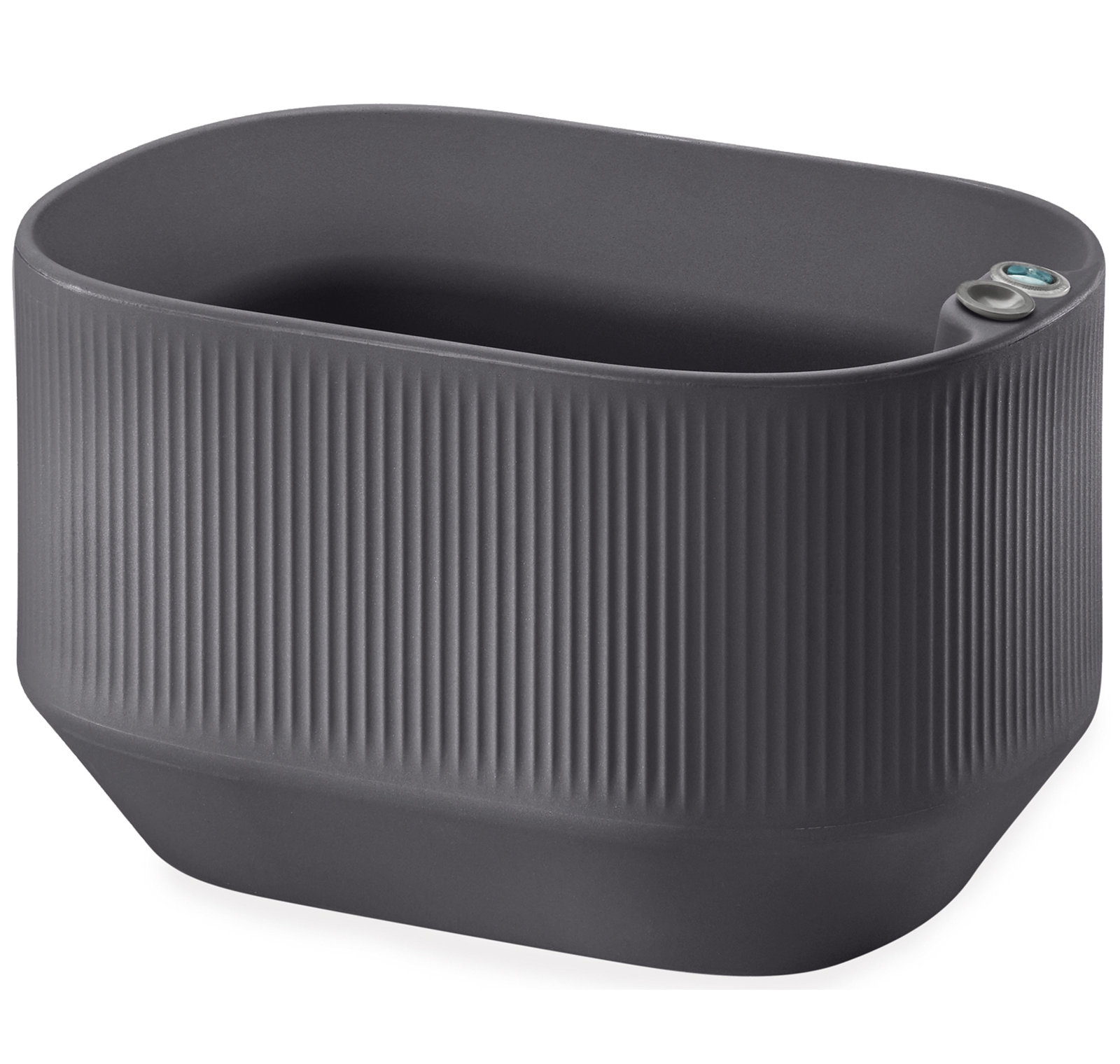 Mod Planter Box, 20" x 14" x 12"H - Mini Trough, Slate