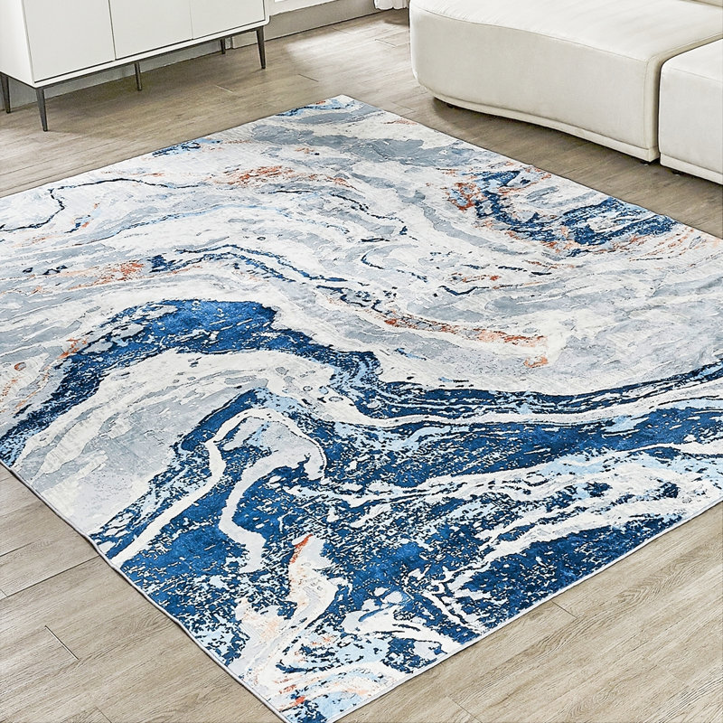 Tapis Kasperitis avec envers antidérapant, Rectangle 8 pi x 10 pi
